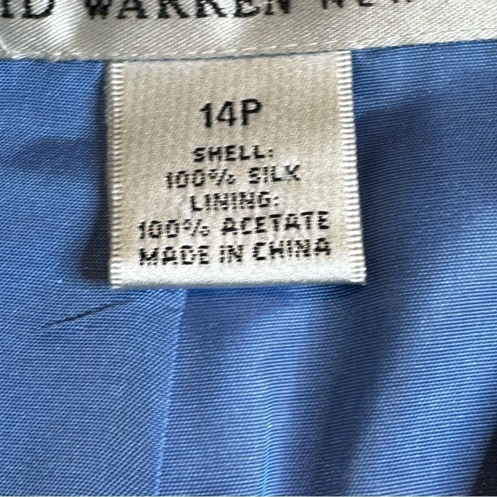 David Warren New York 100% silk suit - Picture 11 of 15